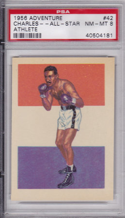 Ezzard Charles All-Star-Athlete PSA 8