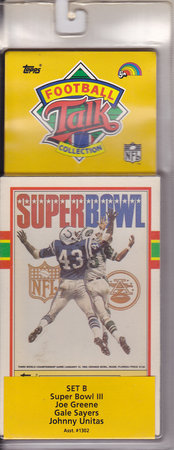 Topps Football Talk Set B