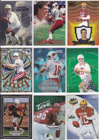 Jake Plummer Lot of 9