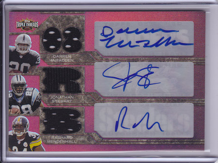 Darren McFadden, Johnathan Stewart, & Rahard Mendenhall 4/6