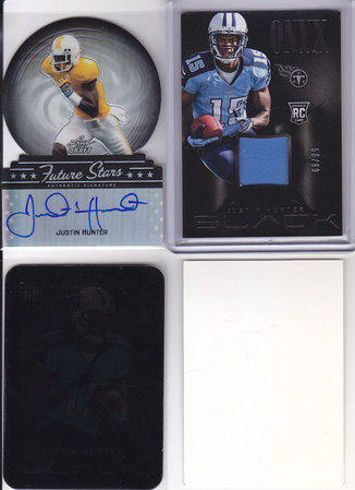 Justin Hunter 3 Card Lot