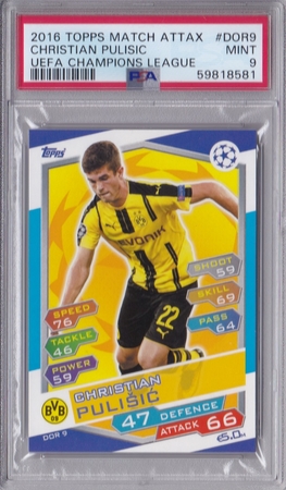 Christian Pulisic PSA 9