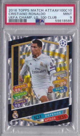 Cristiano Ronaldo PSA 9