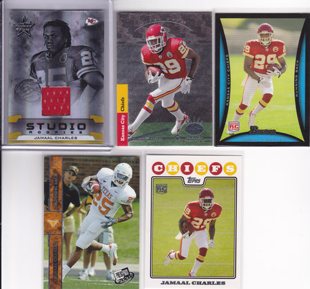 Jamaal Charles rookie lot