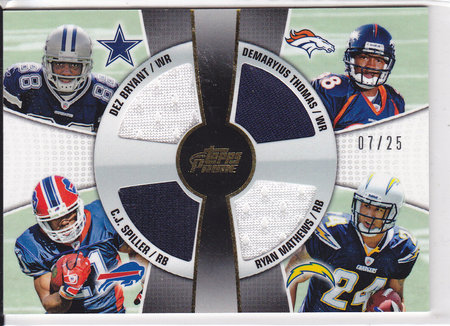 Dez Bryant, Demaryius Thomas, C.J. Spiller, Ryan Matthews