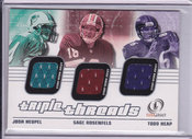 2001 Josh Heupel Sage Rosenfels Todd Heap