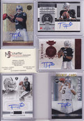 Terrelle Pryor 5 Card Autograph Lot