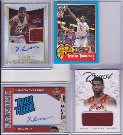 Tristan Thompson 4 Card Lot