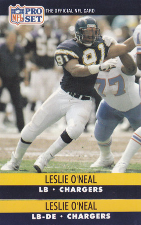 1990 ProSet Leslie O'Neal