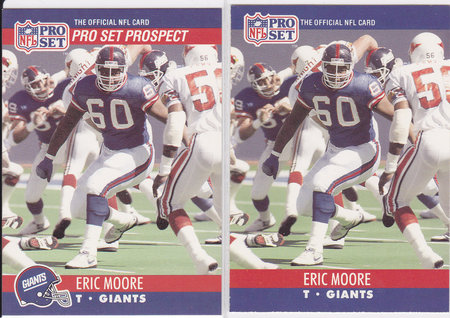 1990 ProSet Eric Moore