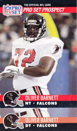1990 ProSet Oliver Barnett