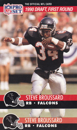 1990 ProSet Steve Broussard